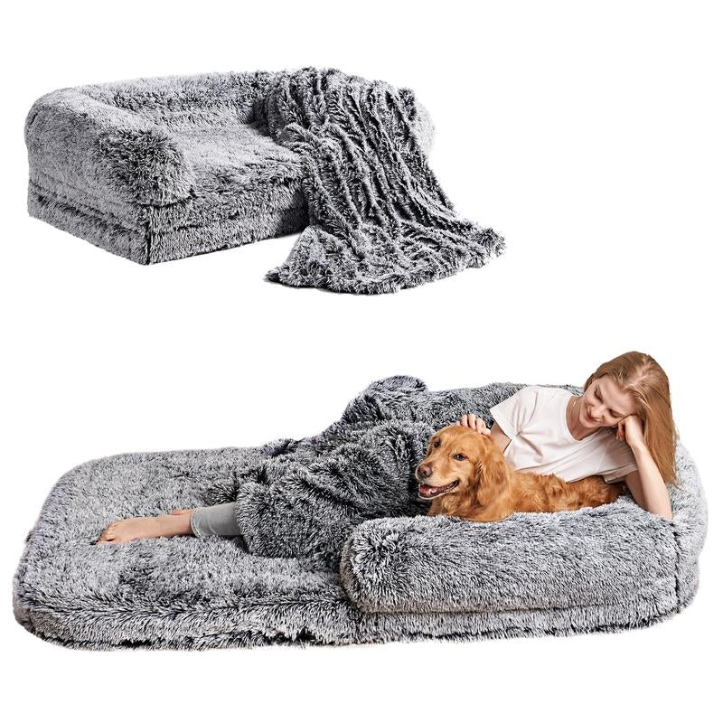 Foldable Human Dog Bed for Adult