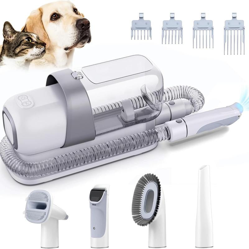 Pet Grooming Kit with Vacuum for Dogs and Cats