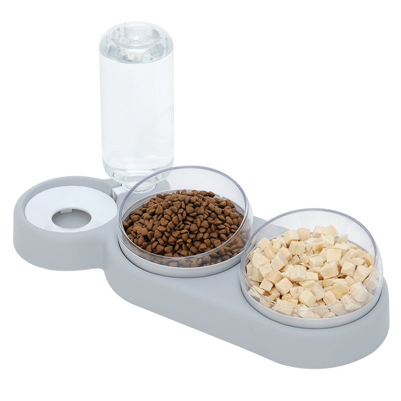 Pet Cat Bowl Automatic Feeder