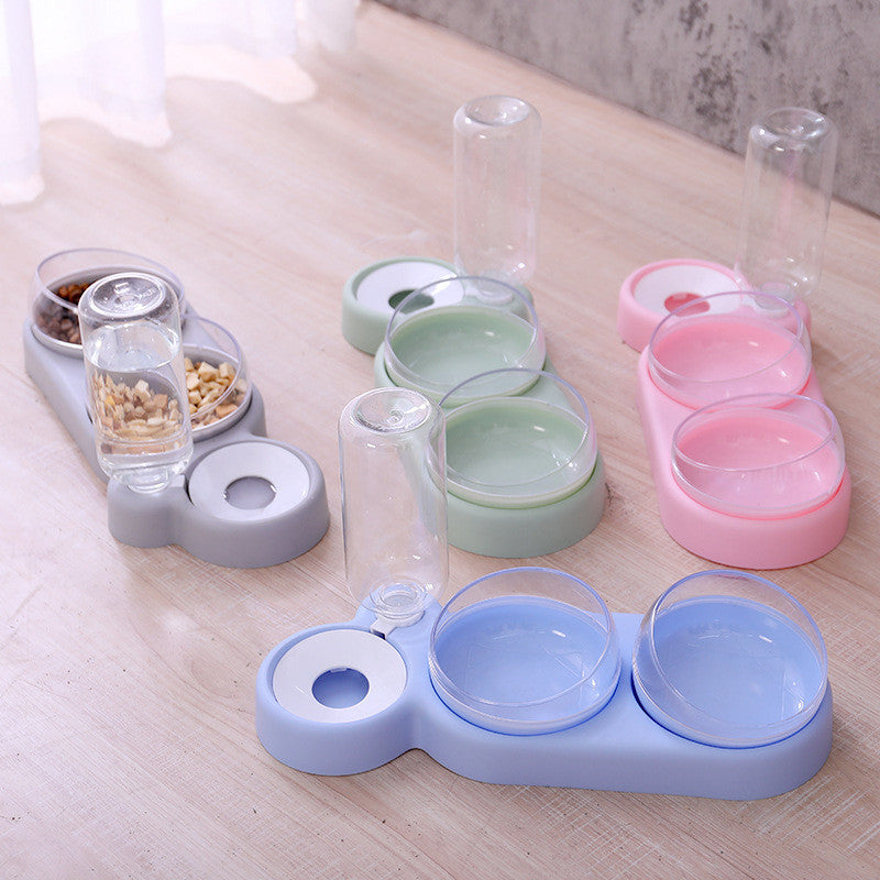 Pet Cat Bowl Automatic Feeder