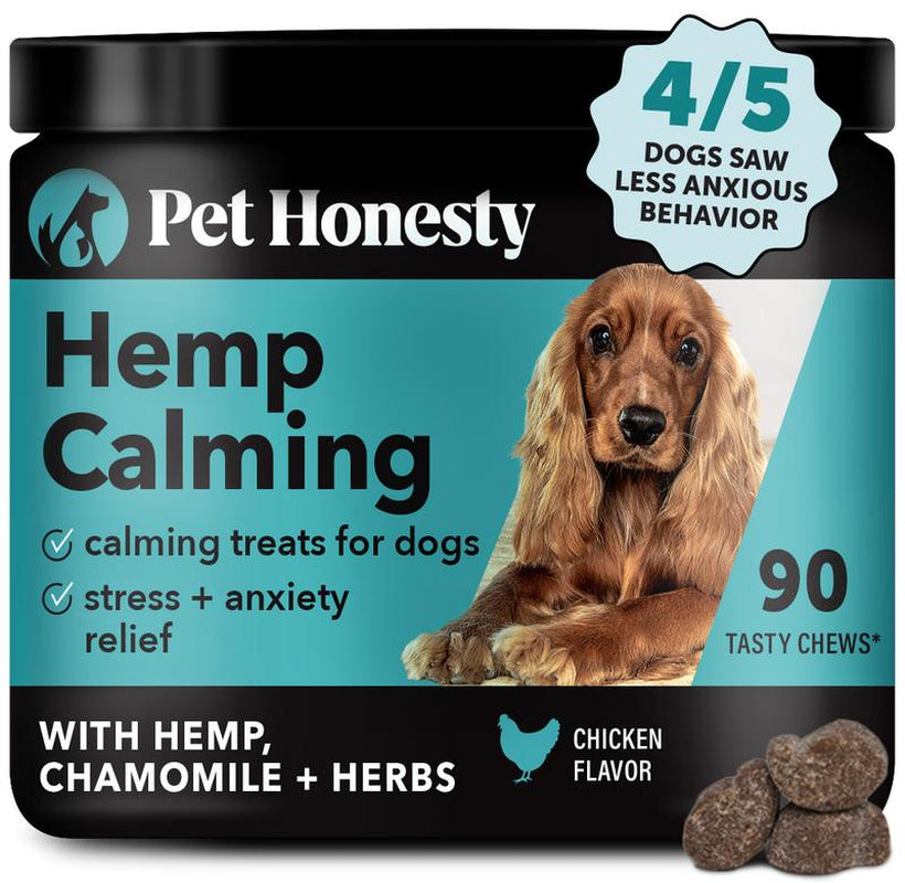 Hemp Calming Chews for Dogs (Chicken Flavor)