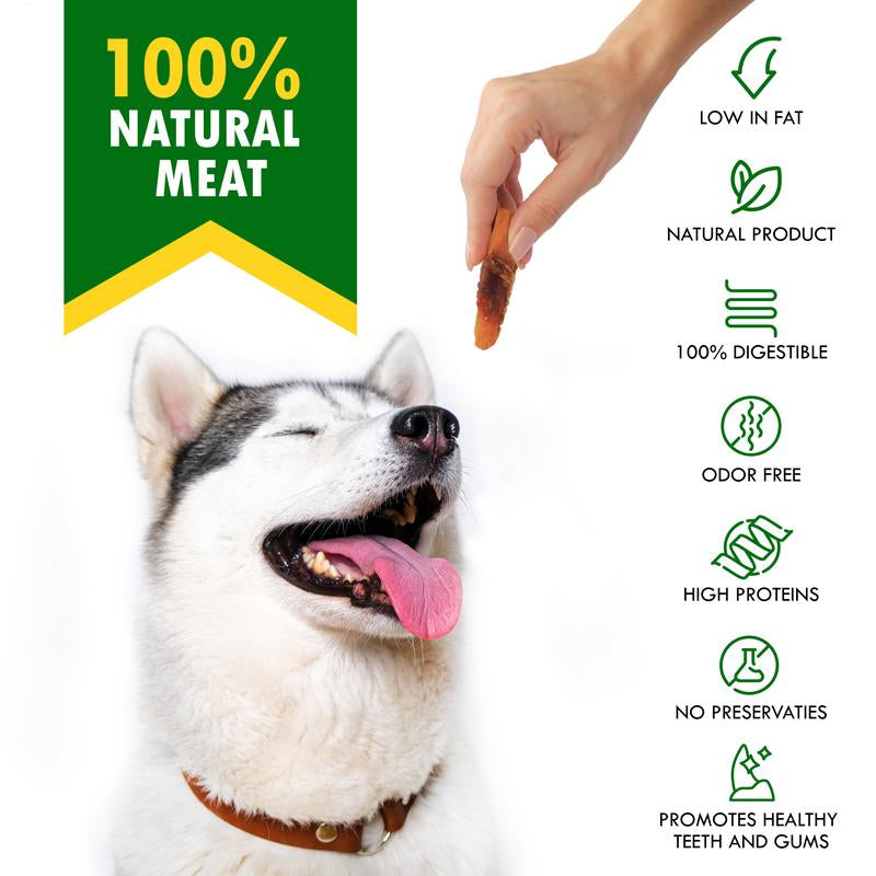 Dog Sweet Potato Wrapped with Chicken & Pet Natural Chew Treats