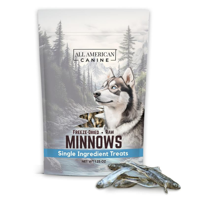 Freeze Dried Minnows Single Ingredient Treat Snack