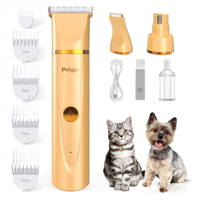 4-In-1 Dog Cat Grooming Kit