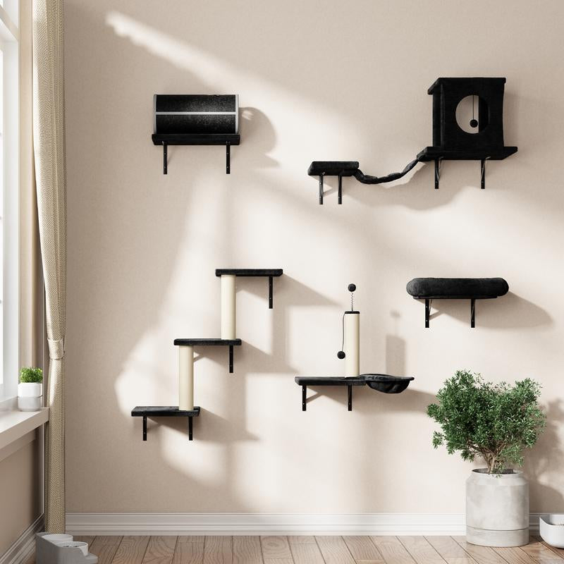 Wall Mounted Cat Climbing Frame
