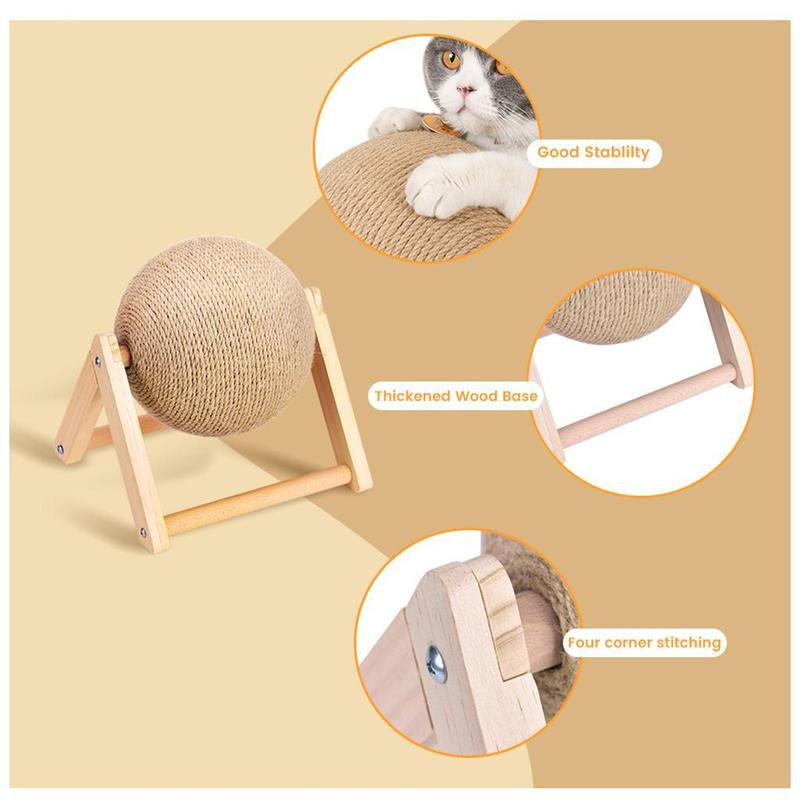 Cat Scratching Ball Toy Kitten