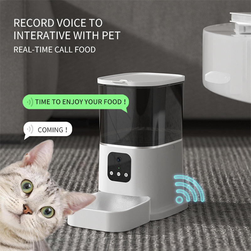 Pet Automatic Feeder Large Capacity Smart Voice