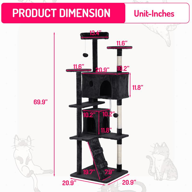 Cat Tree Tower Multi-Level