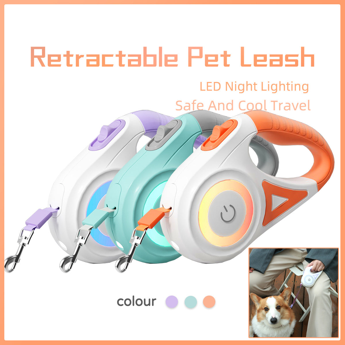 Dog Leash Retractable