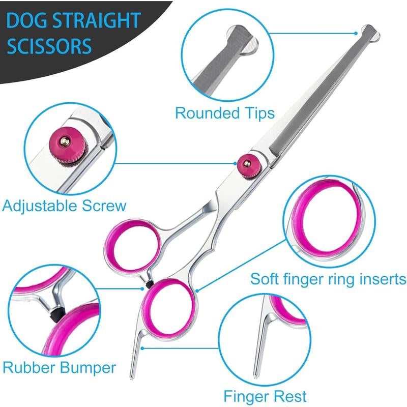 5 in 1 Premium Dog Grooming Scissors