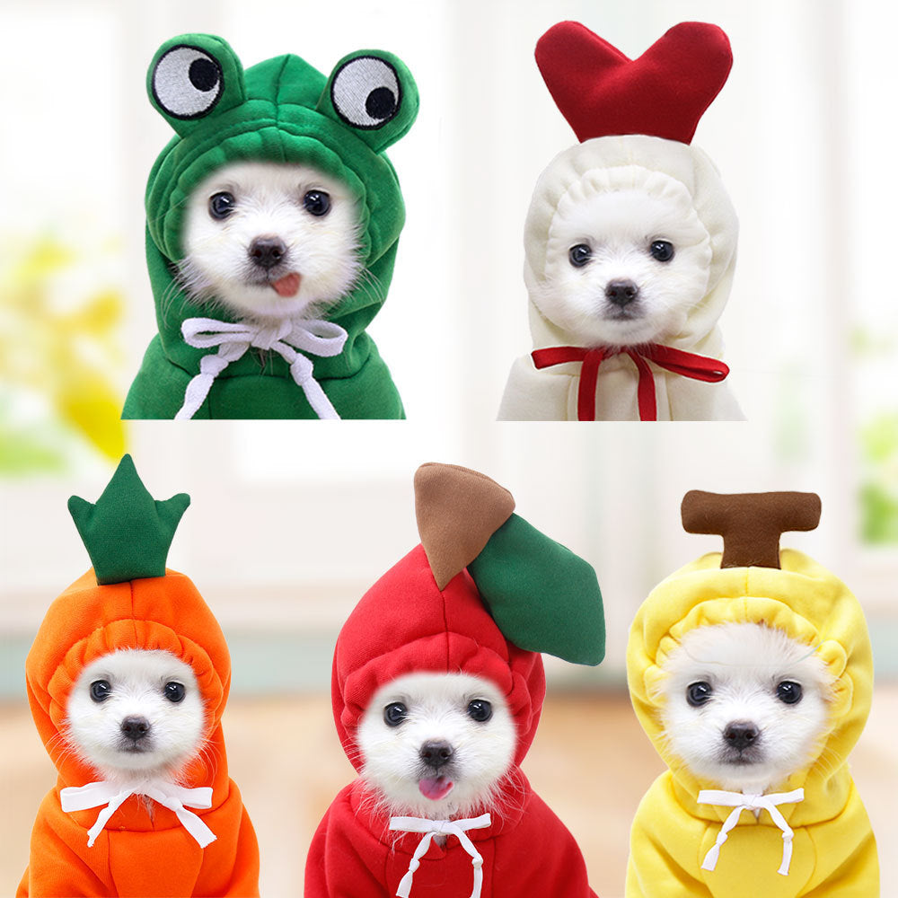Cute Fruit Dog Clothes For Small Dogs