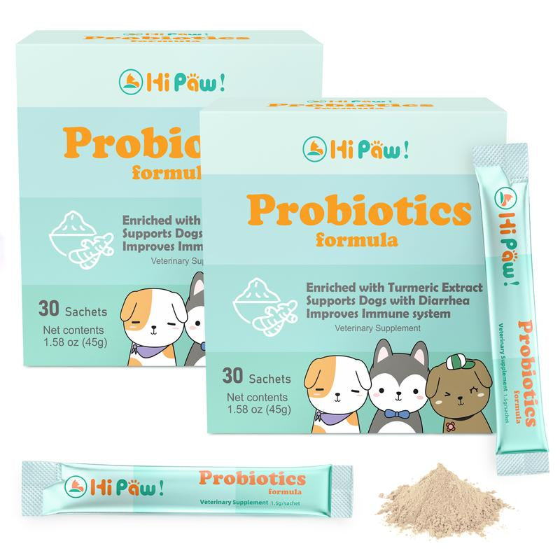 Dog Probiotics Powder with Turmeric 95%