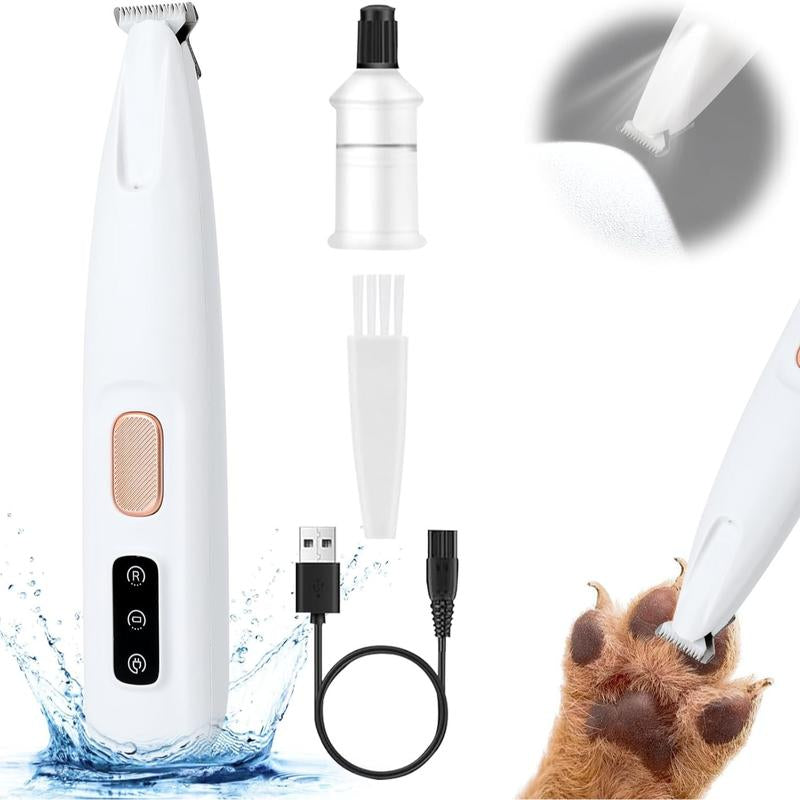 Rechargeable Dog Cat Clippers Kit