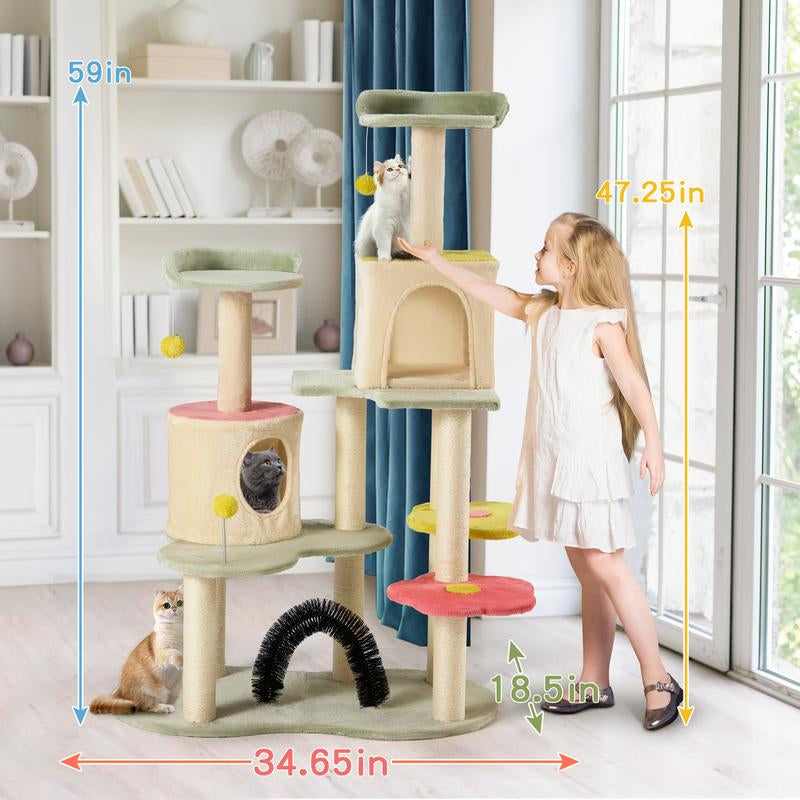 Multi-Tier Cat Tower Tree