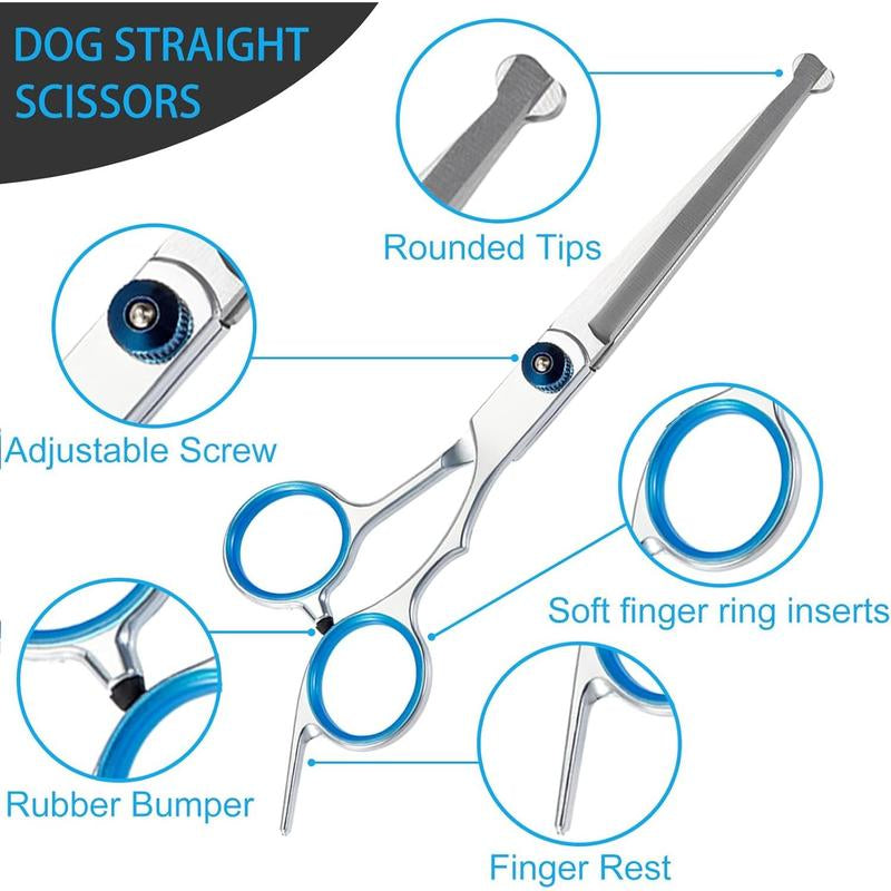 5 in 1 Premium Dog Grooming Scissors