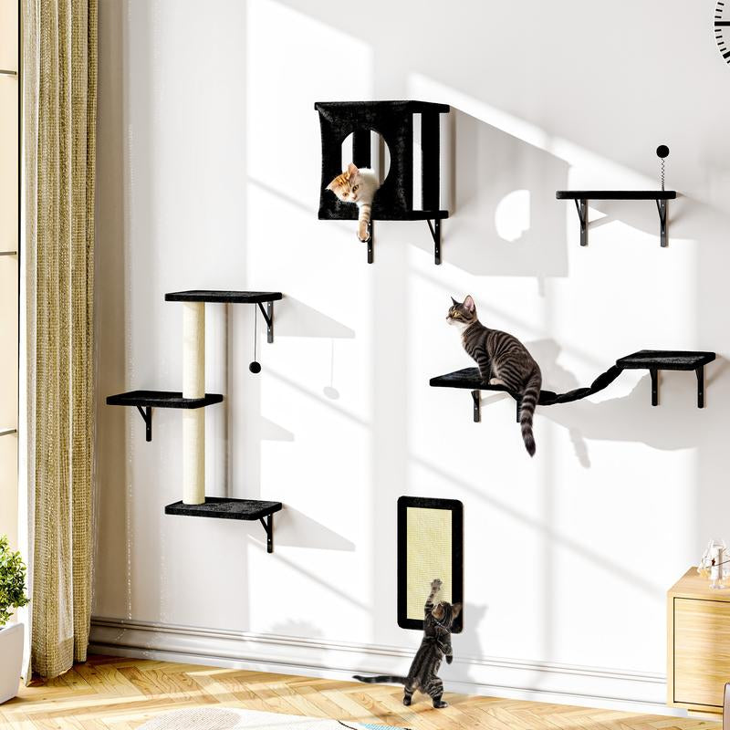 Wall Mounted Cat Climbing Frame
