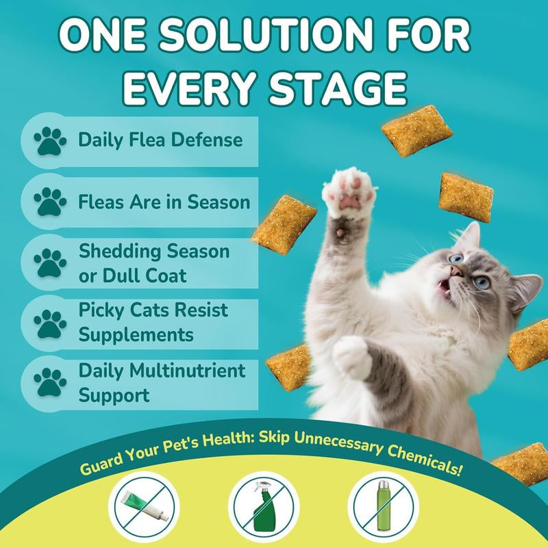 Cat Flea & Tick Chews 4-IN-1