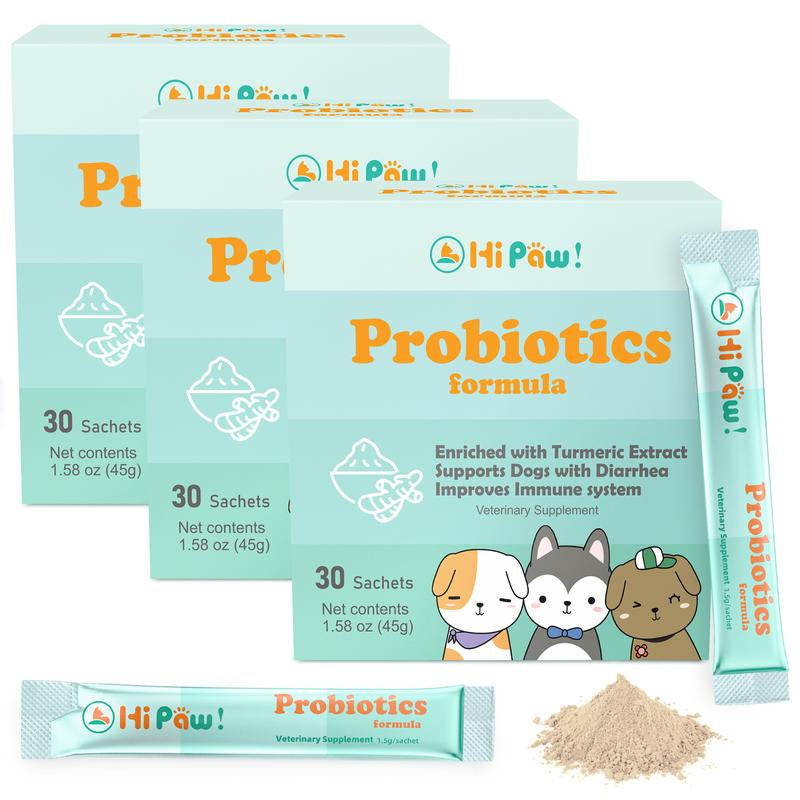 Dog Probiotics Powder with Turmeric 95%