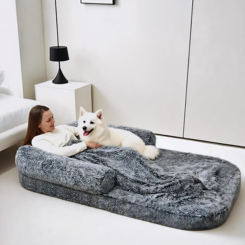 Foldable Human Dog Bed for Adult