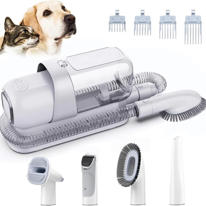 Pet Grooming Kit with Vacuum for Dogs and Cats