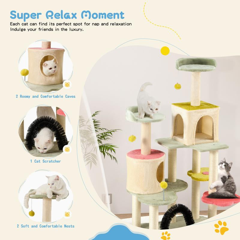 Multi-Tier Cat Tower Tree