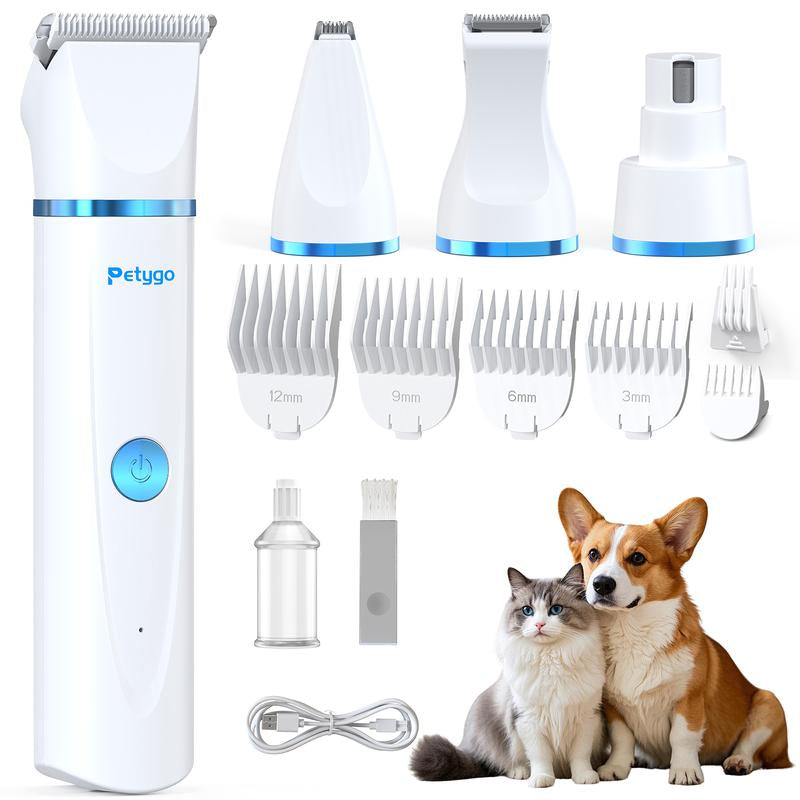 4-In-1 Dog Cat Grooming Kit