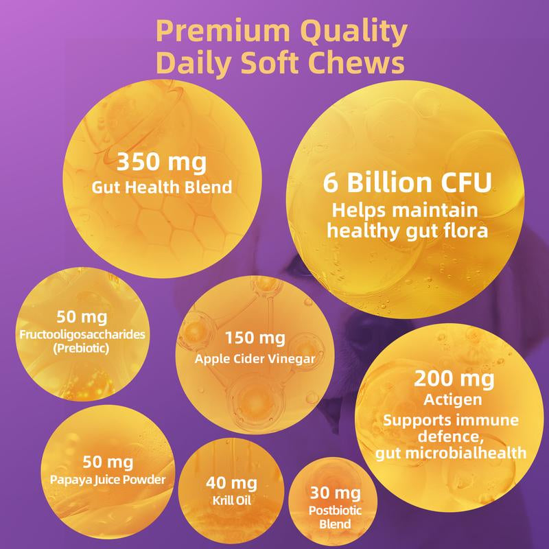 8-In-1 Multivitamin Soft Chews for Dogs