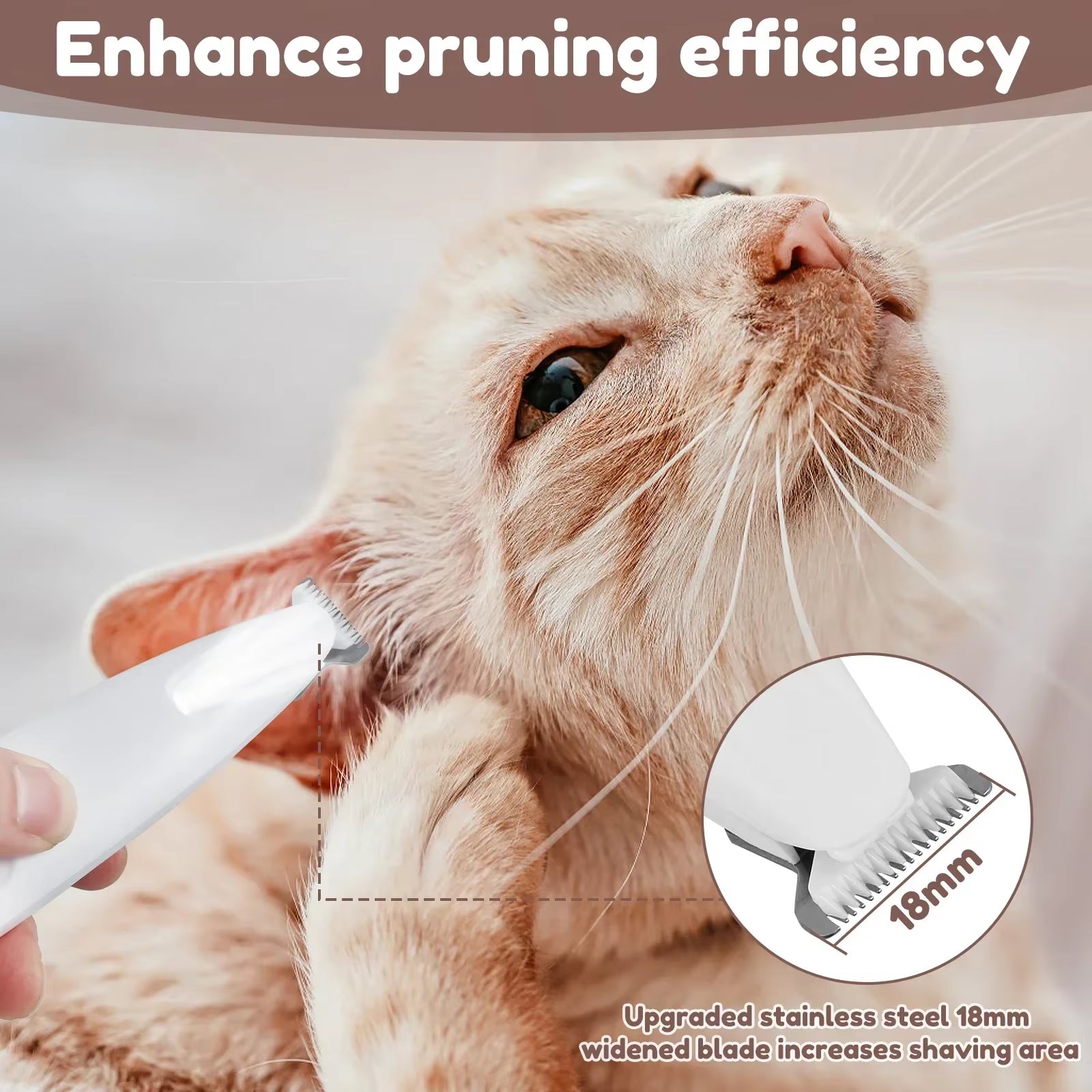 Dog & Cat Paw Trimmer with LED