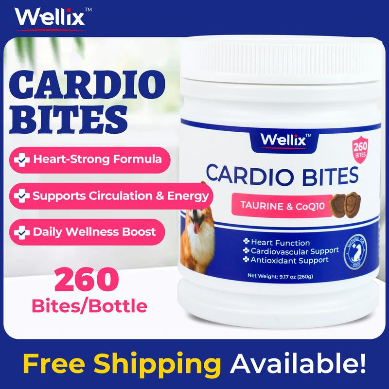 Wellix 260-Count Dog Cardio Bites