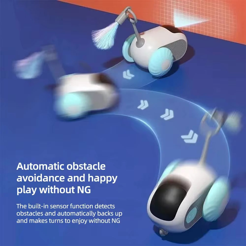 Smart Cat Toy Car