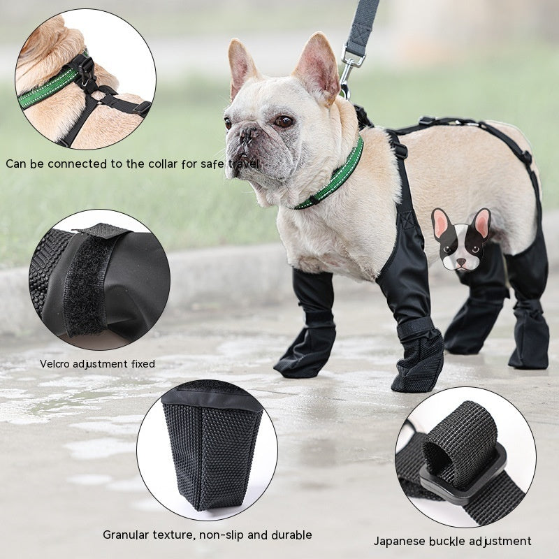 Waterproof Dog Shoes Adjustable
