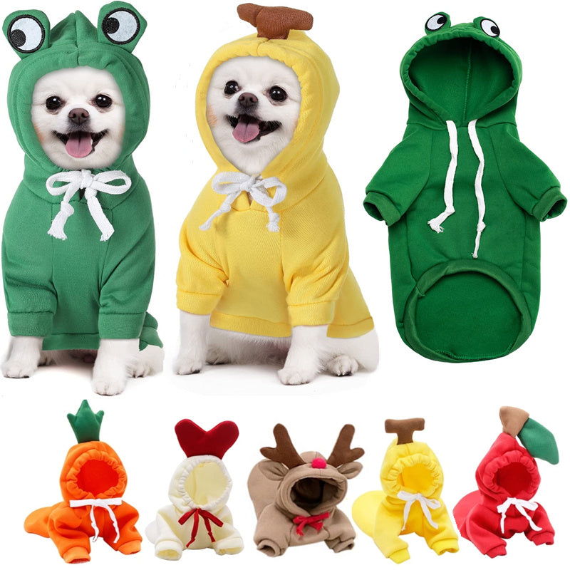 Cute Fruit Dog Clothes For Small Dogs