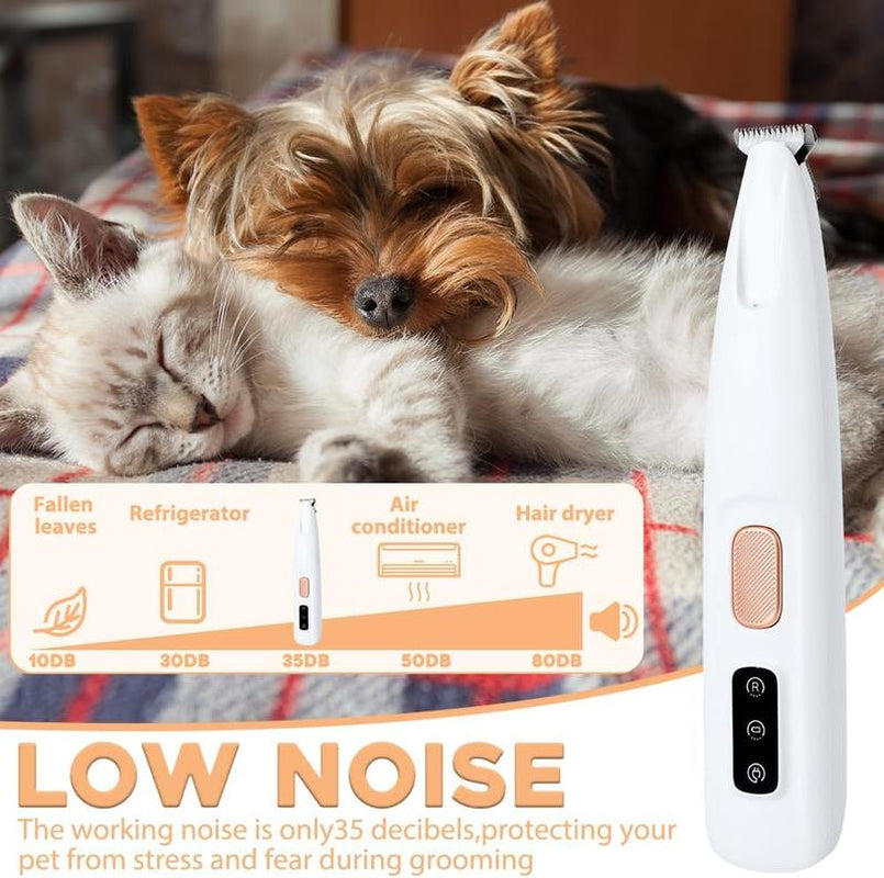 Rechargeable Dog Cat Clippers Kit