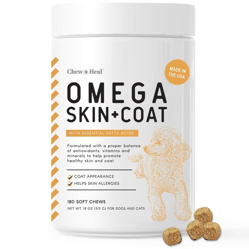 Coat Dog Supplement Soft Chews