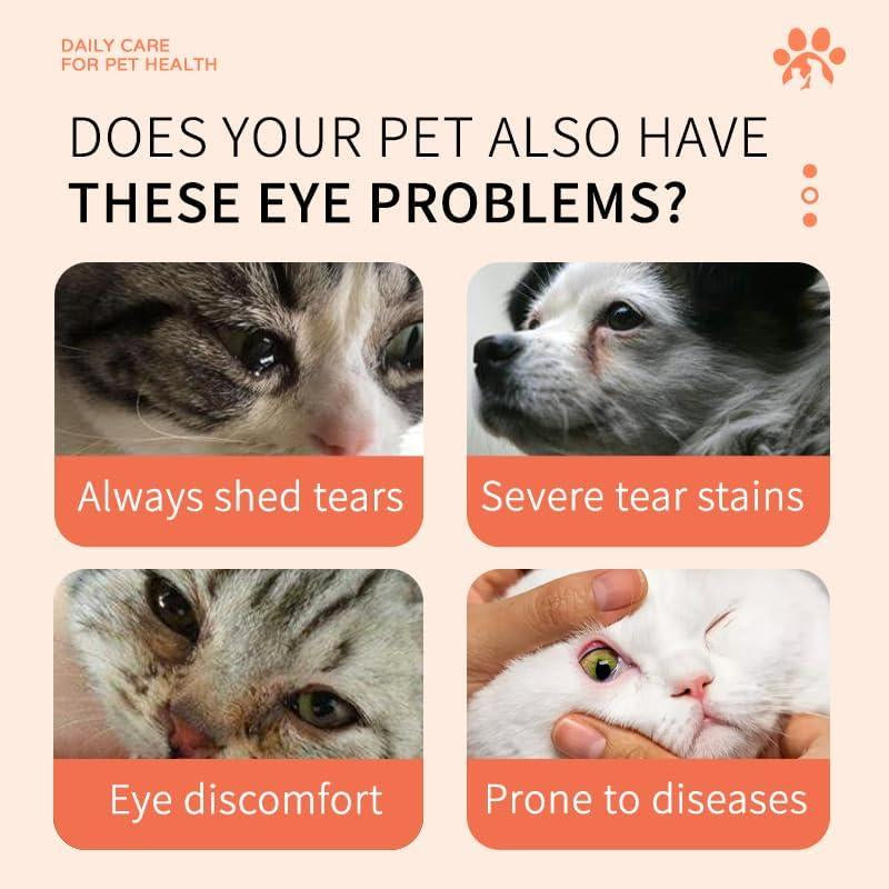 Tear Stain Remover Powder for Dogs and Cats